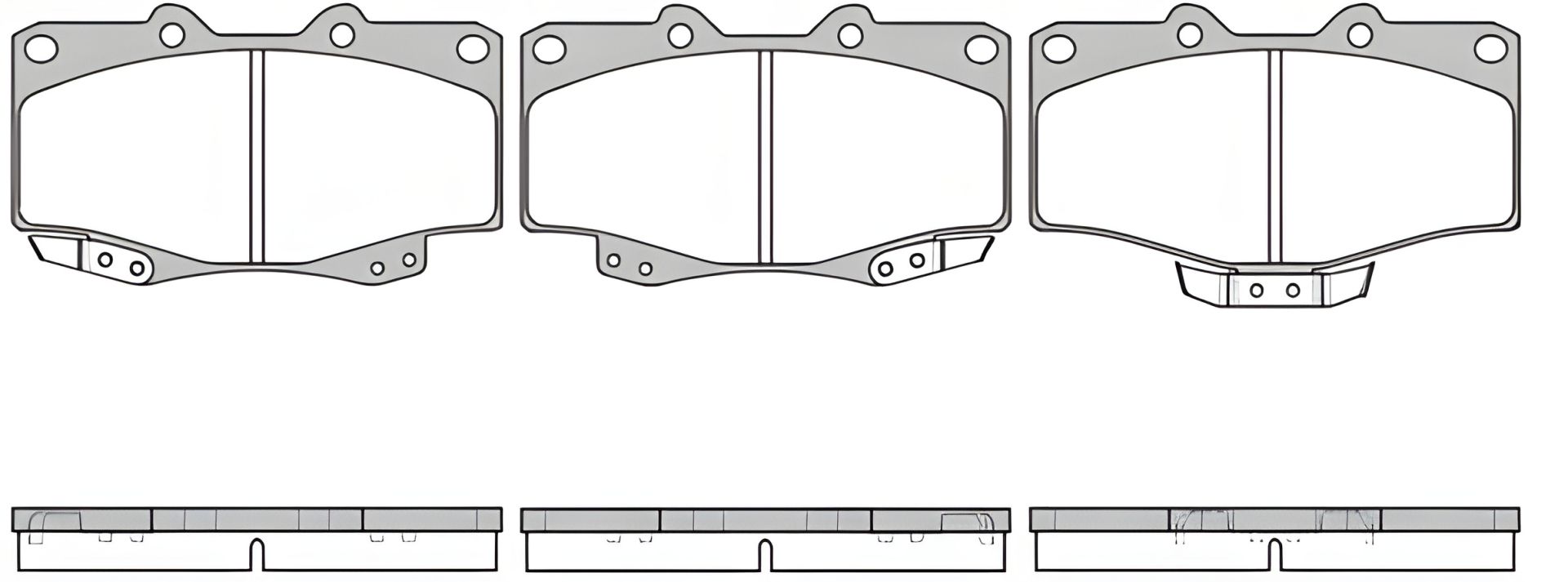 Комплект гальмівних колодок REMSA для GREAT WALL, VW TARO (031504) Комплект гальмівних колодок REMSA для GREAT WALL, VW TARO (031504)