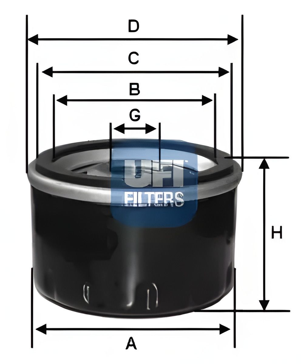 Фильтр масляный RENAULT MEGANE, NISSAN QASHQAI, UFI (2348400) Фильтр масляный RENAULT MEGANE, NISSAN QASHQAI, UFI (2348400)