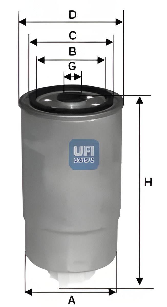 Фильтр топливный LDV MAXUS, ASKAM (FARGO/DESOTO), UFI (24H2O04) Фильтр топливный LDV MAXUS, ASKAM (FARGO/DESOTO), UFI (24H2O04)