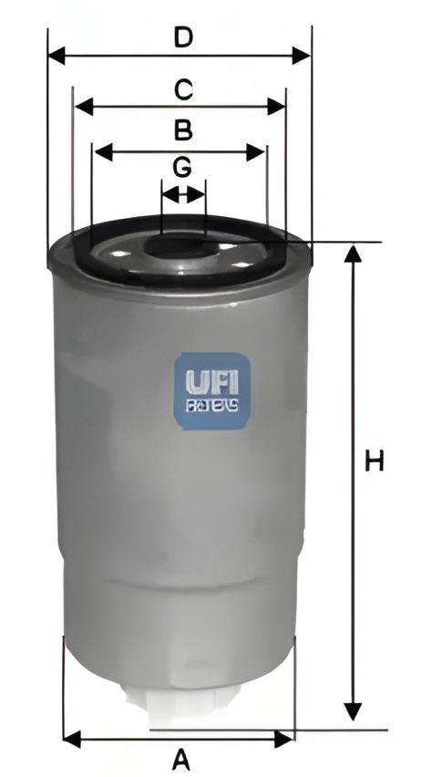 Фильтр топливный LDV MAXUS, ASKAM (FARGO/DESOTO), UFI (24H2O04) Фильтр топливный LDV MAXUS, ASKAM (FARGO/DESOTO), UFI (24H2O04)