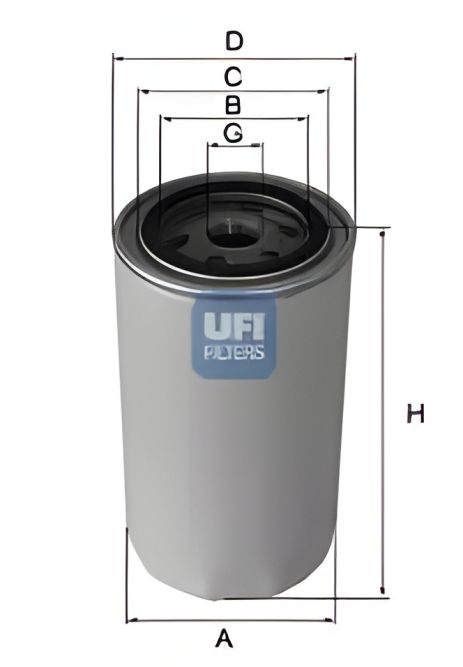 Оливний Фільтр VW TARO, UFI (2324800) Оливний Фільтр VW TARO, UFI (2324800)