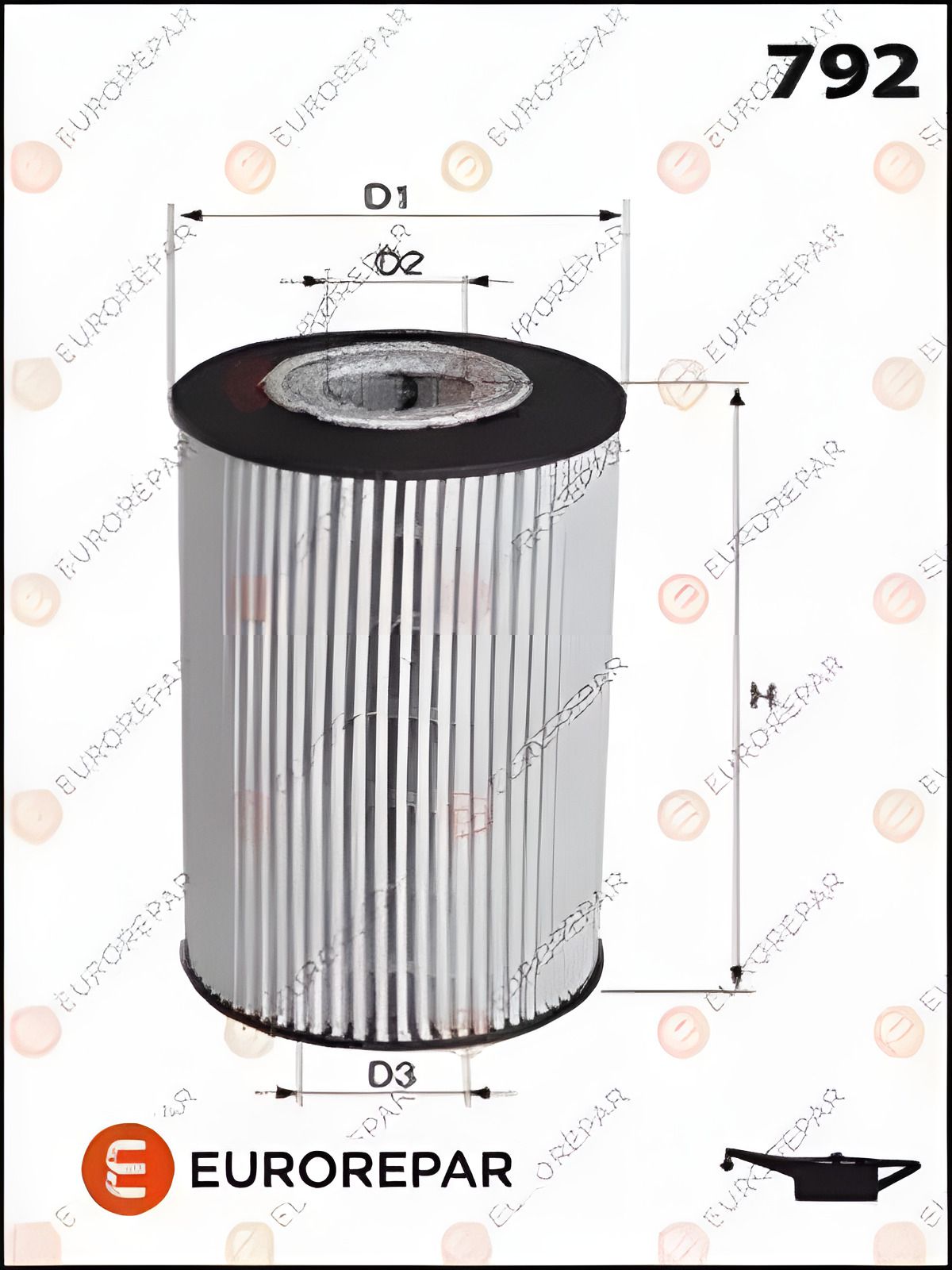 Фільтр оливи CADILLAC BLS, SUZUKI SX4, EUROREPAR (E149114) Фільтр оливи CADILLAC BLS, SUZUKI SX4, EUROREPAR (E149114)
