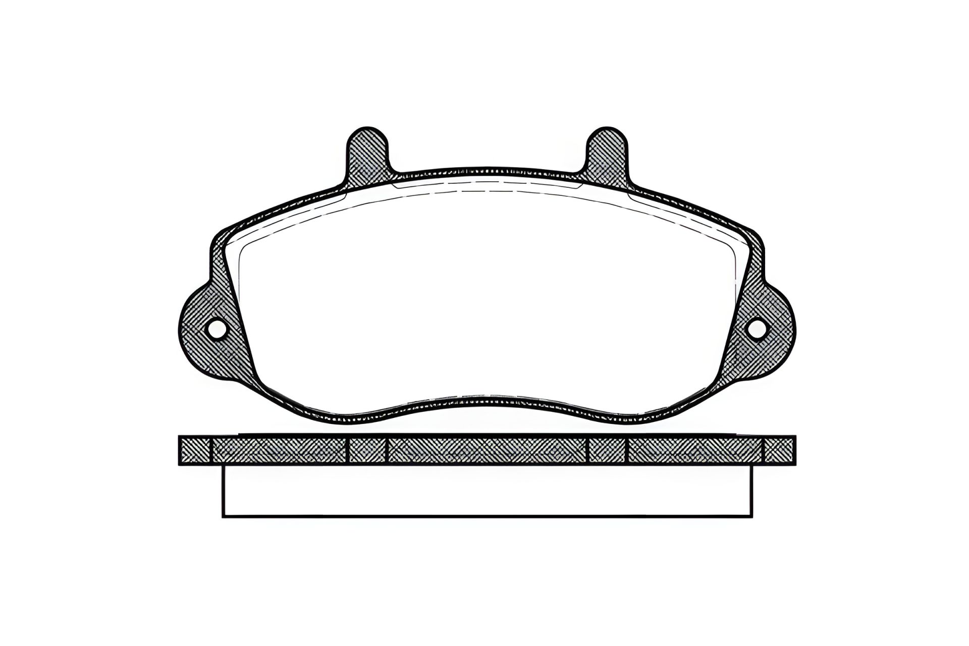 Комплект гальмівних колодок, дискове гальмо VAUXHALL MOVANO, OPEL MOVANO, WOKING (P777300) Комплект гальмівних колодок, дискове гальмо VAUXHALL MOVANO, OPEL MOVANO, WOKING (P777300)