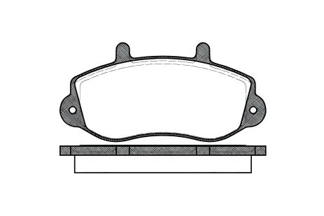 Комплект тормозных колодок, дисковый тормоз VAUXHALL MOVANO, OPEL MOVANO, WOKING (P777300) Комплект тормозных колодок, дисковый тормоз VAUXHALL MOVANO, OPEL MOVANO, WOKING (P777300)