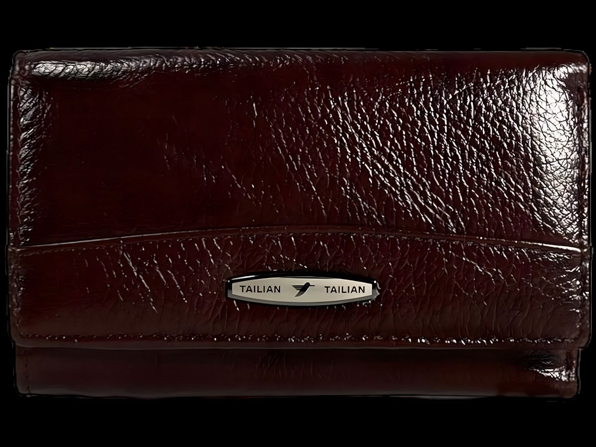 Женский кошелек из натуральной кожи, с кнопочной застежкой, монетница, цвет кримсон Женский кошелек из натуральной кожи, с кнопочной застежкой, монетница, цвет кримсон