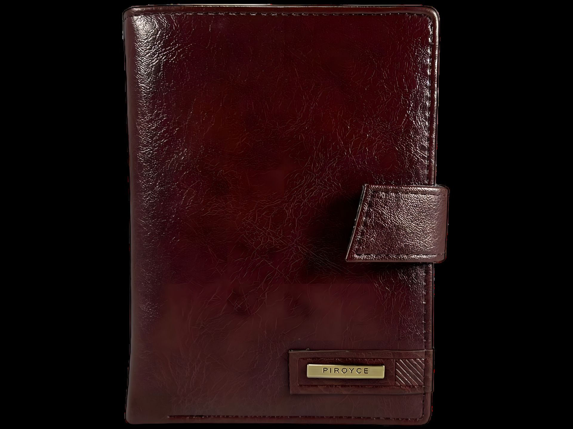 Мужской кошелек-книга с монеткой коричневого цвета Мужской кошелек-книга с монеткой коричневого цвета