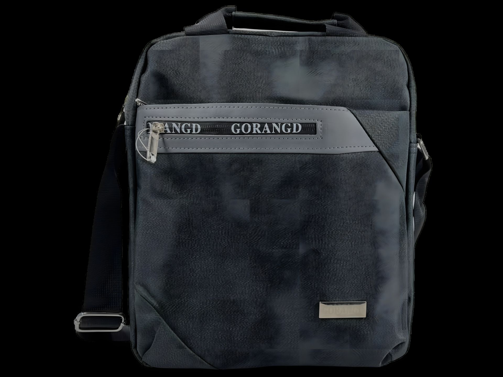 Сумка через плечо с четырьмя отделениями и специальным карманом для планшета, черная Сумка через плечо с четырьмя отделениями и специальным карманом для планшета, черная