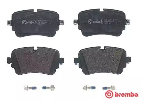 Комплект тормозных колодок, дисковый тормоз VW TOUAREG, AUDI A6, BREMBO (P85161)