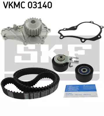 Помпа + комплект ремня ГРМ TOYOTA AYGO, MAZDA 2, SKF (VKMC03140)