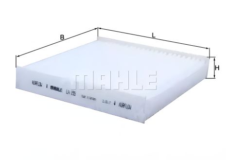 Фільтр салону FIAT SEDICI, SUBARU BRZ, MAHLE/KNECHT (LA155) активоване вугілля