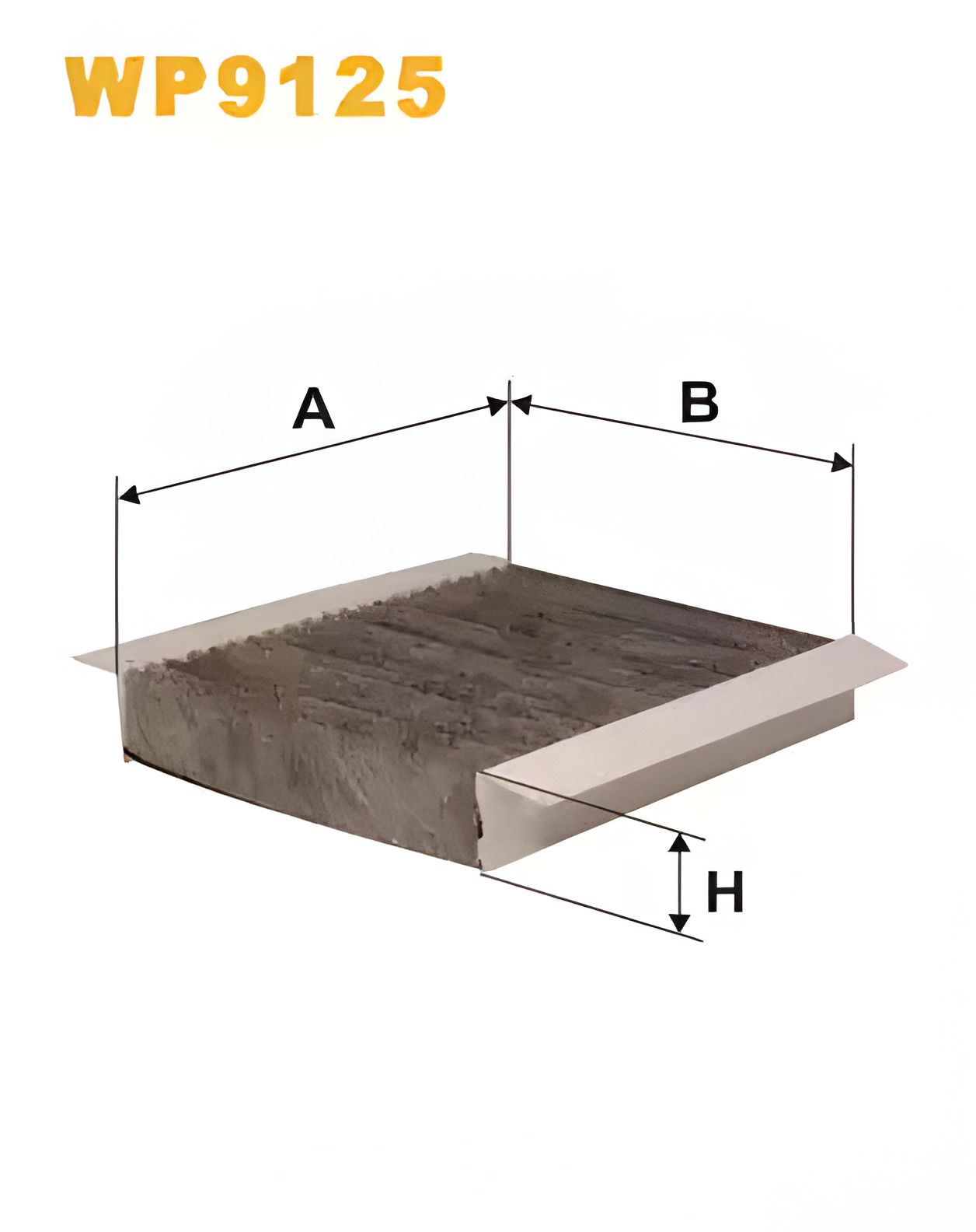 Салонный фильтр для ALFA ROMEO, WIXFILTRON (WP9125) Салонный фильтр для ALFA ROMEO, WIXFILTRON (WP9125)