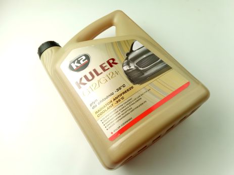 Антифриз 'K2' Kuler -37 (червоний) 5 л (T205C) Антифриз 'K2' Kuler -37 (червоний) 5 л (T205C)