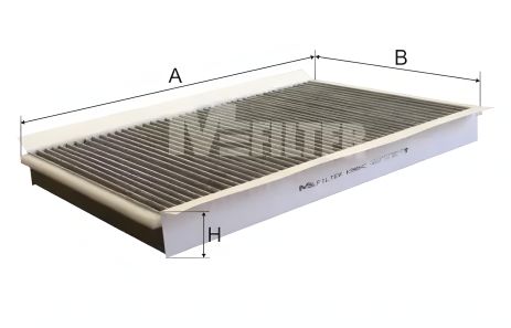 Салонний фільтр MERCEDES-BENZ SPRINTER, VW CRAFTER, M-FILTER (K986C) Салонний фільтр MERCEDES-BENZ SPRINTER, VW CRAFTER, M-FILTER (K986C)