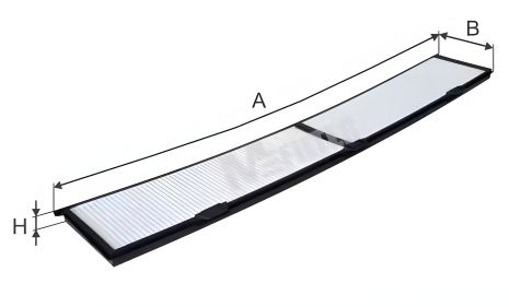 Салонный фильтр ALPINA D3, HYUNDAI TUCSON, M-FILTER (K9033)