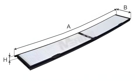 Салонний фільтр ALPINA D3, HYUNDAI TUCSON, M-FILTER (K9033)