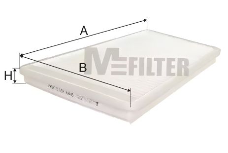 Салону фільтр MERCEDES-BENZ CLC-CLASS, FORD SIERRA, M-FILTER (K945)