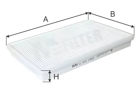 M-FILTER (K902) фільтр салону PEUGEOT 405 M-FILTER (K902) фільтр салону PEUGEOT 405