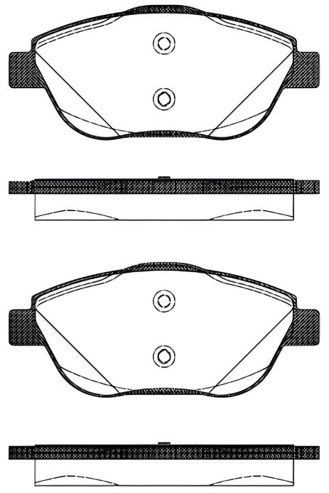 Гальмівних колодок комплект, дискове гальмо, DS DS, PEUGEOT 2008, REMSA (139210) Гальмівних колодок комплект, дискове гальмо, DS DS, PEUGEOT 2008, REMSA (139210)