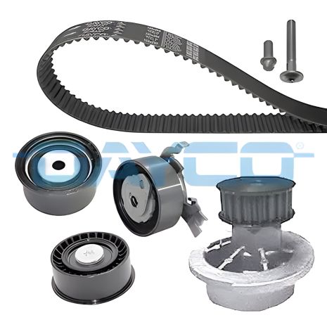 Комплект: помпа та ремінь ГРМ для OPEL TIGRA, OPEL ASTRA, виробник DAYCO (KTBWP2520) Комплект: помпа та ремінь ГРМ для OPEL TIGRA, OPEL ASTRA, виробник DAYCO (KTBWP2520)