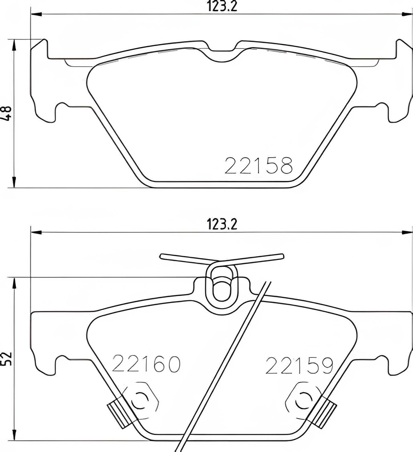 Комплект гальмівних колодок, дискове гальмо SUBARU IMPREZA, BREMBO (P78026) Комплект гальмівних колодок, дискове гальмо SUBARU IMPREZA, BREMBO (P78026)