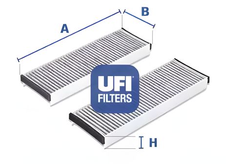 Фильтр салона VW XL1, AUDI R8, UFI (5415300) Фильтр салона VW XL1, AUDI R8, UFI (5415300)