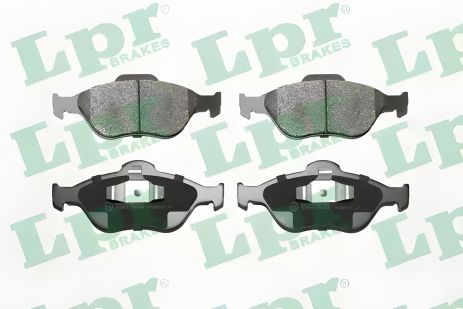 Гальмівних колодок комплект, дискове гальмо MAZDA 2, FORD FIESTA, LPR (05P949) Гальмівних колодок комплект, дискове гальмо MAZDA 2, FORD FIESTA, LPR (05P949)