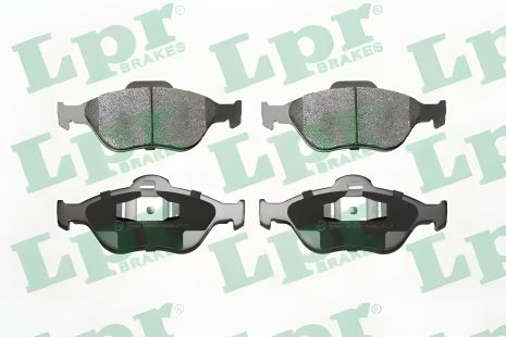 Комплект гальмівних колодок, дискове гальмо MAZDA 2, FORD FIESTA, LPR (05P949) Комплект гальмівних колодок, дискове гальмо MAZDA 2, FORD FIESTA, LPR (05P949)