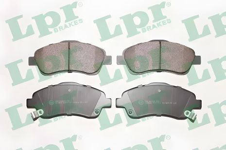 Набор колодок для тормозов TOYOTA COROLLA, LPR (05P1114) Набор колодок для тормозов TOYOTA COROLLA, LPR (05P1114)