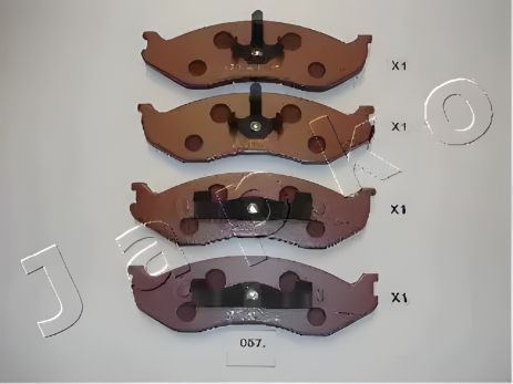 Гальмівних колодок комплект, дискове гальмо JEEP GRAND CHEROKEE, Japko (50057)