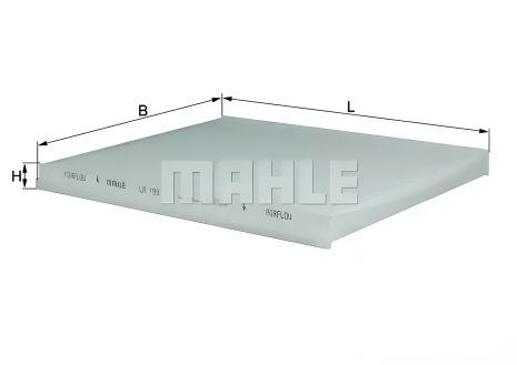 Салонний фільтр LEXUS IS, MAHLE/KNECHT (LA199)