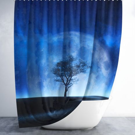 Ванна штора Super moon Tropichome 180x200 см