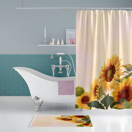 Штора для ванної Sunflower Tropichome 180x200 cм Штора для ванної Sunflower Tropichome 180x200 cм