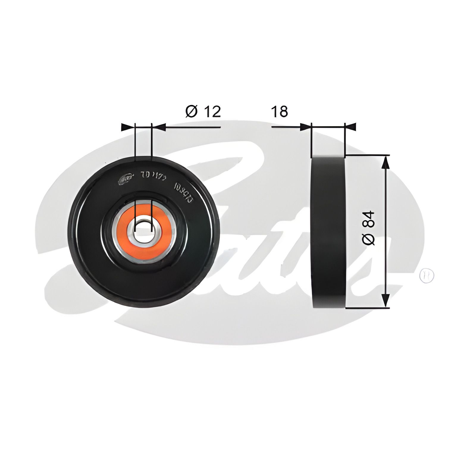 ΠΠ°ΡΡΠΆΠ½ΠΈΠΉ ΡΠΎΠ»ΠΈΠΊ ΡΠ΅ΠΌΠ΅Π½Ρ Π΄Π»Ρ NISSAN NOTE, GATES (T39177) ΠΠ°ΡΡΠΆΠ½ΠΈΠΉ ΡΠΎΠ»ΠΈΠΊ ΡΠ΅ΠΌΠ΅Π½Ρ Π΄Π»Ρ NISSAN NOTE, GATES (T39177)