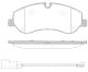Комплект гальмівних колодок FORD TRANSIT, FORD TOURNEO, WOKING (P1420302) Комплект гальмівних колодок FORD TRANSIT, FORD TOURNEO, WOKING (P1420302)