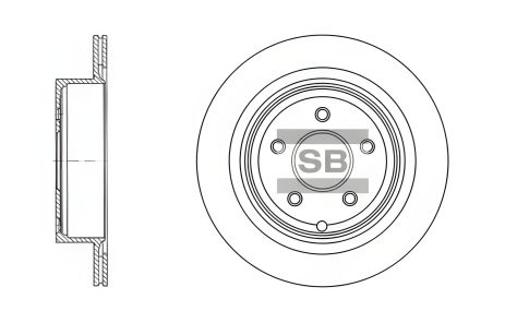 Диск тормозной INFINITI Q60, NISSAN ELGRAND, HI-Q (SD4209) Диск тормозной INFINITI Q60, NISSAN ELGRAND, HI-Q (SD4209)