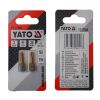 Викрутка насадка TORX T25 х 25 мм. HEX 1/4", покрита титаном, 2 шт. Yato YT-77944 Викрутка насадка TORX T25 х 25 мм. HEX 1/4", покрита титаном, 2 шт. Yato YT-77944