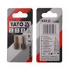 Отверточная насадка TORX T20 х 25 мм. HEX 1/4", покрытая титаном, 2 шт. Yato YT-77943