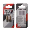 Отверточная насадка TORX T20 х 25 мм, HEX 1/4", покрытие титаном, 2 шт. Yato YT-77943