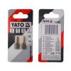 Викрутка TORX T10 для насадок, HEX 1/4", 2 шт. Yato YT-77941