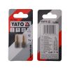 Отверточная насадка TORX T8 х 25 мм. HEX 1/4", покрытая титаном, 2 шт. Yato YT-77940