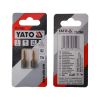 TORX отверточная насадка T8 х 25 мм. HEX 1/4", покрытая титаном, 2 шт. Yato YT-77940