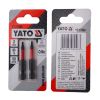 Отверточная насадка TORX T8 х 50 мм. HEX 1/4”, хром-молибден, 2 шт. Yato YT-77980