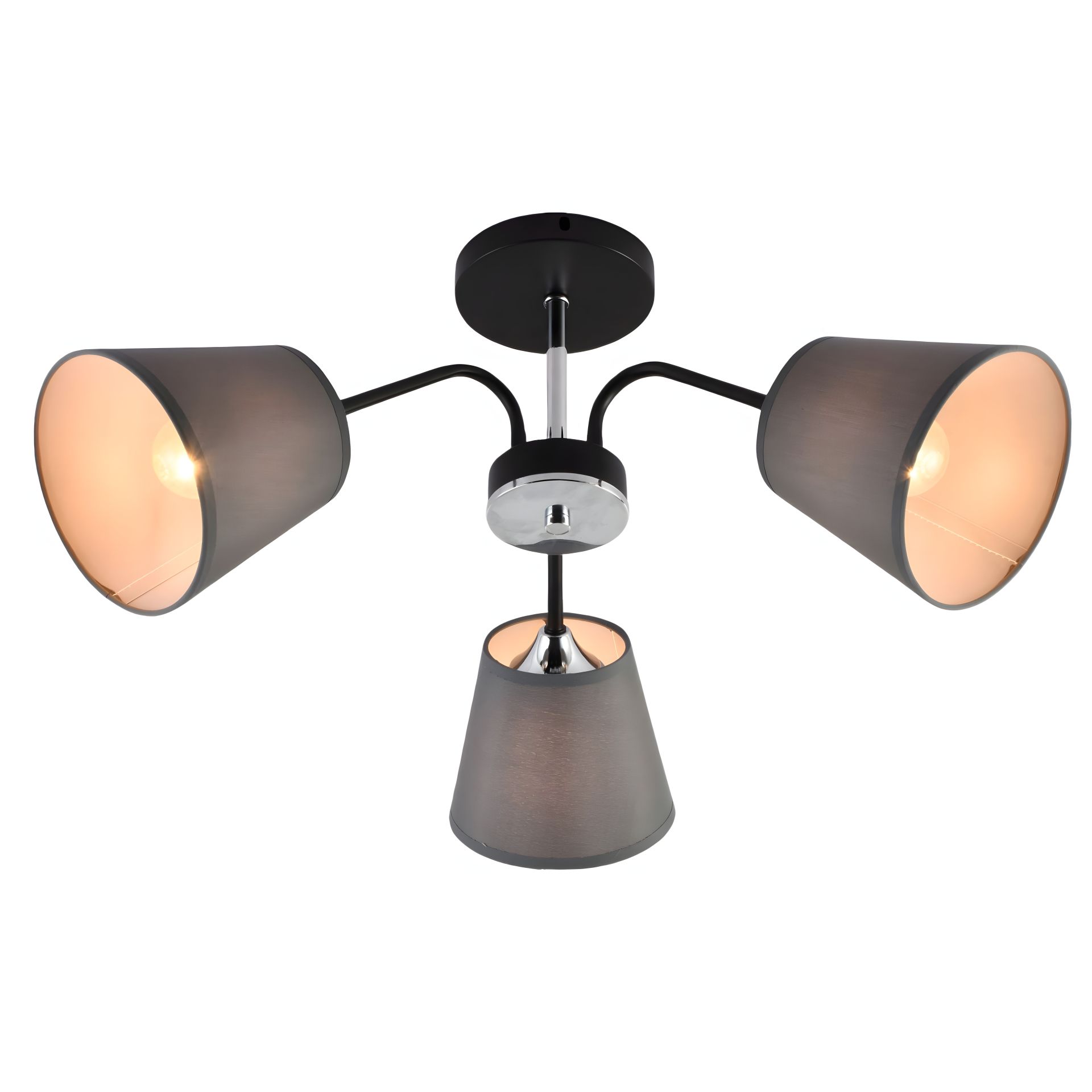 Люстра декоративная VALESO V XA1459/3 BK+CR Люстра декоративная VALESO V XA1459/3 BK+CR