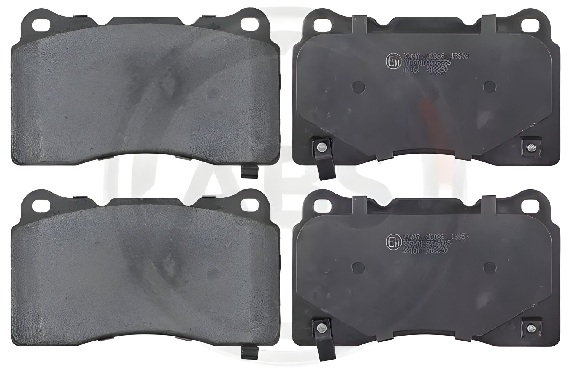 Гальмівні колодки CHEVROLET CORVETTE, CHEVROLET CRUZE, ABS (37447) Гальмівні колодки CHEVROLET CORVETTE, CHEVROLET CRUZE, ABS (37447)