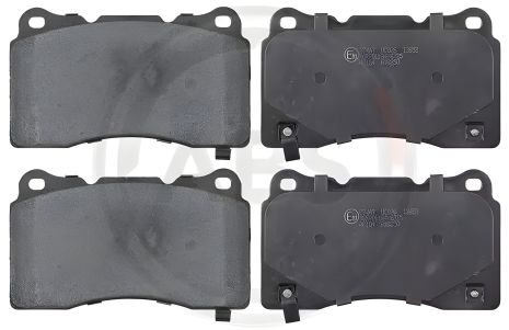 Гальмівні колодки CHEVROLET CORVETTE, CHEVROLET CRUZE, ABS (37447) Гальмівні колодки CHEVROLET CORVETTE, CHEVROLET CRUZE, ABS (37447)