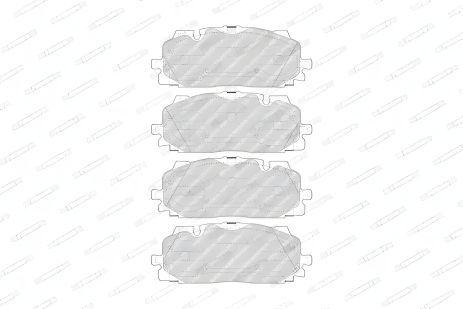 VW TOUAREG, AUDI Q8 гальмівних колодок Комплект, дискове гальмо FERODO (FDB4967) VW TOUAREG, AUDI Q8 гальмівних колодок Комплект, дискове гальмо FERODO (FDB4967)