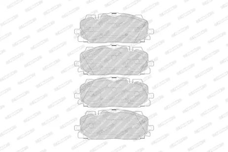 Комплект гальмівних колодок, дискове гальмо VW TOUAREG, AUDI Q8, FERODO (FDB4967)