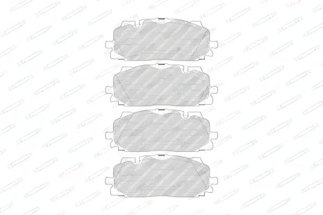 Набор тормозных колодок для VW TOUAREG, AUDI Q8 от FERODO (FDB4967)
