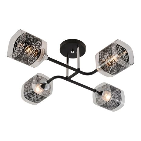 Декоративна люстра V XA1499/4 BK+CR Декоративна люстра V XA1499/4 BK+CR