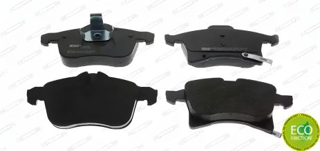 Комплект дискових гальмівних колодок для HOLDEN COMBO, OPEL ASTRA від FERODO (FDB1640)